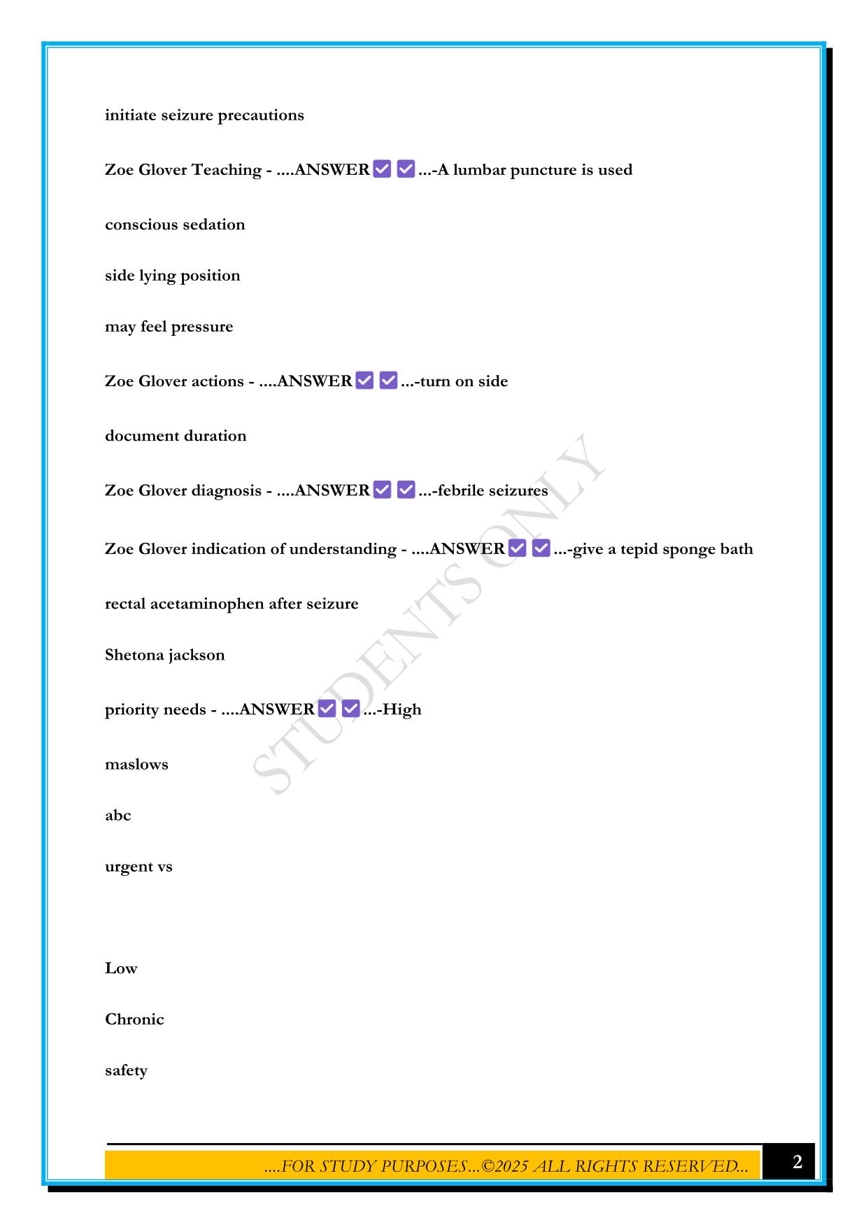 SWIFT RIVER EXAM 2025 QUESTIONS AND ANSWERS