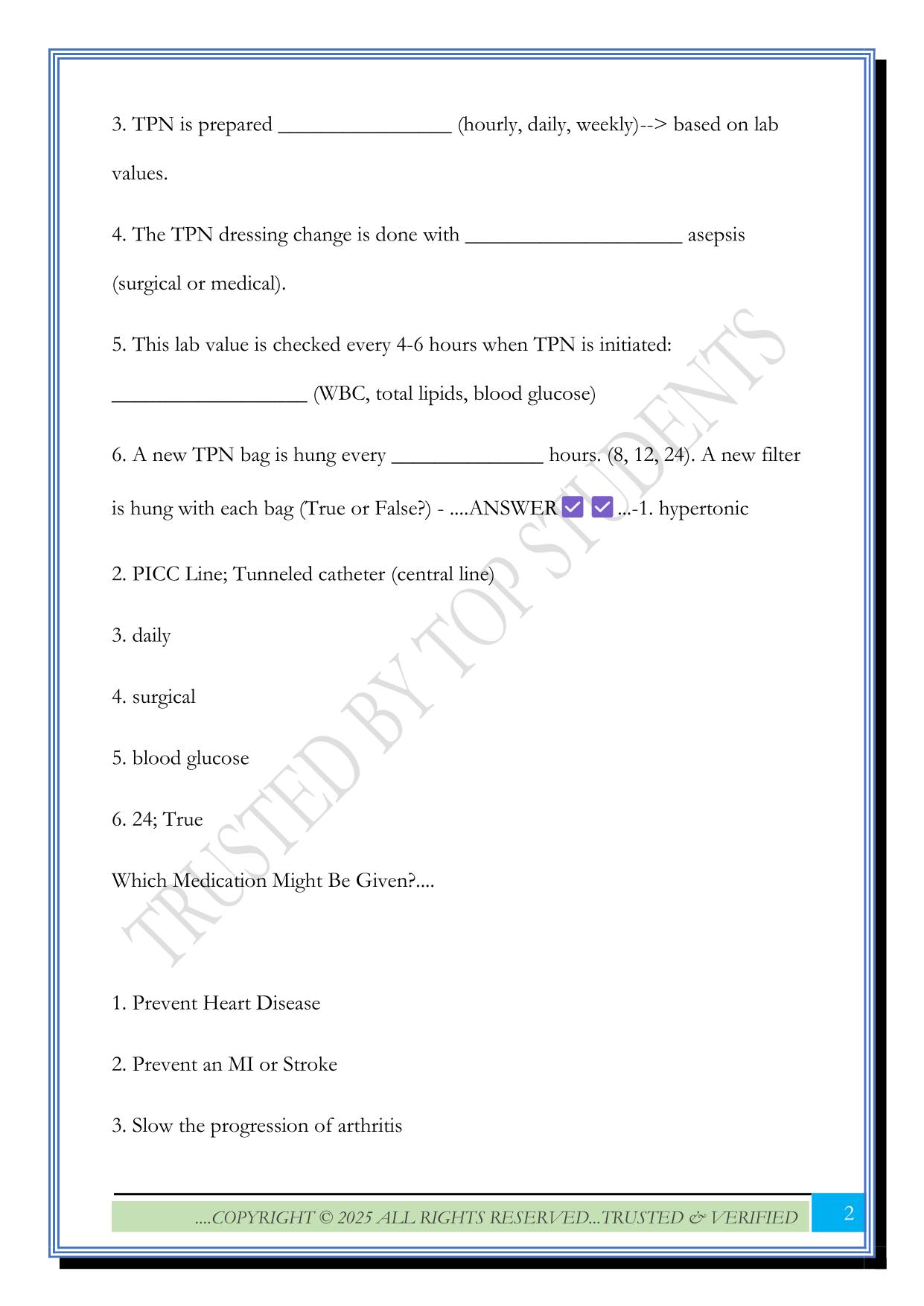 ATI NCLEX Live Review Sheet 2025 Questions and Answers 100% Solved