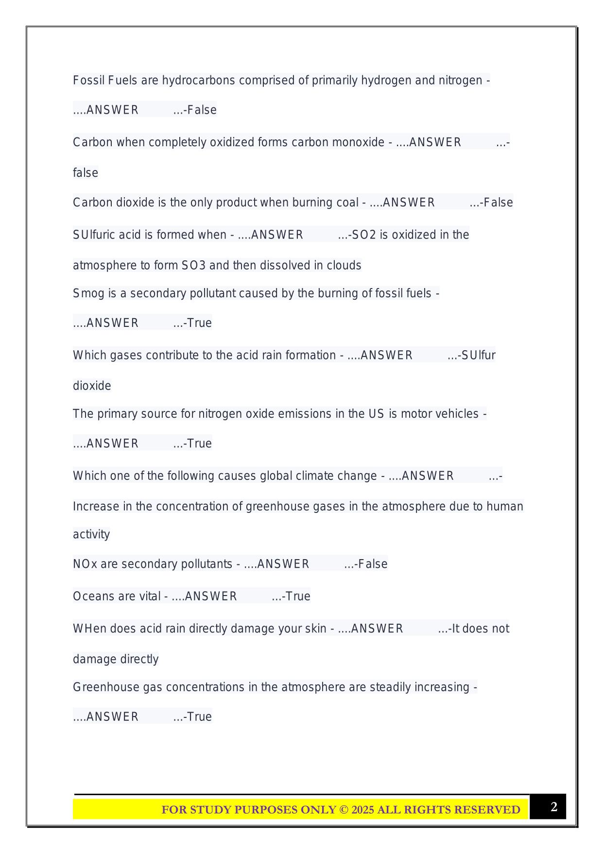 Egee 102 Exam 2 2025 Questions and Answers