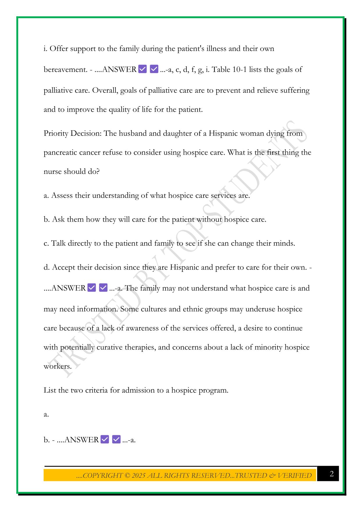 NURS246 CHAPTER 10 PRACTICE QUESTIONS WITH CORRECT ANSWERS