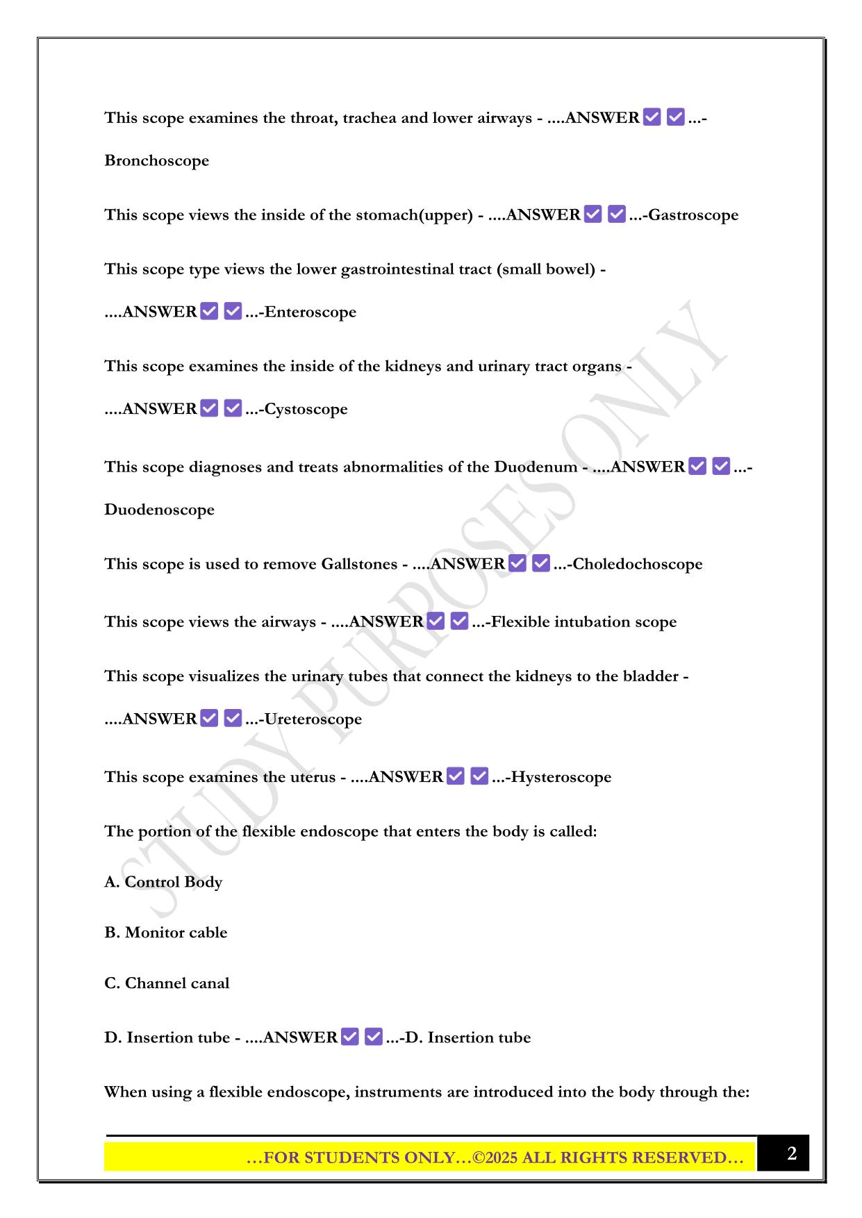 CER EXAM PRACTICE 2025 QUESTIONS/ANSWERS