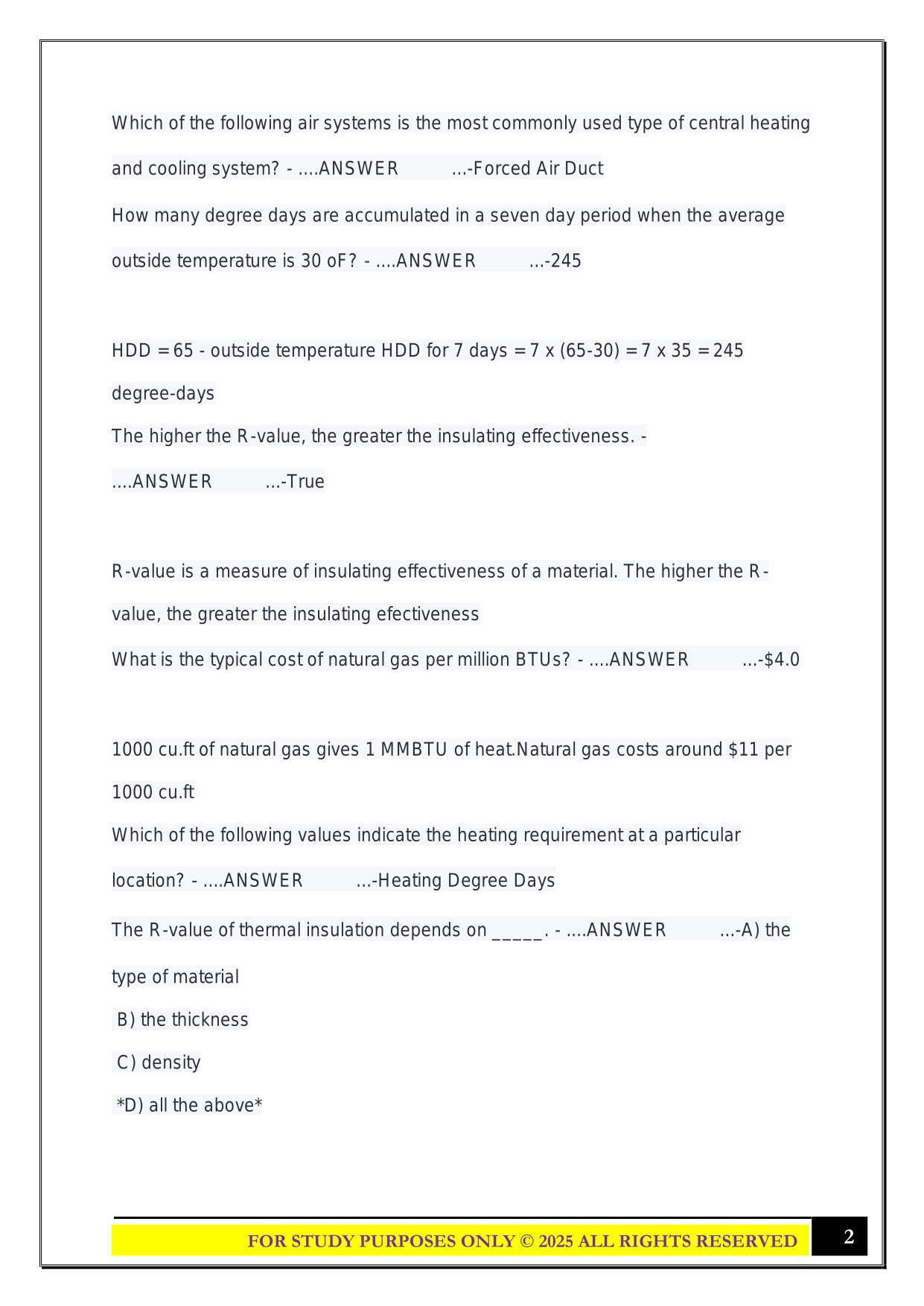 Egee Exam 3 2025 Questions and Answers