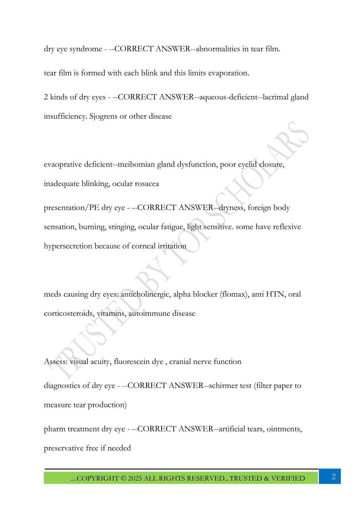NSG 555 Quiz 1 Module 2 2025 Questions and Answers