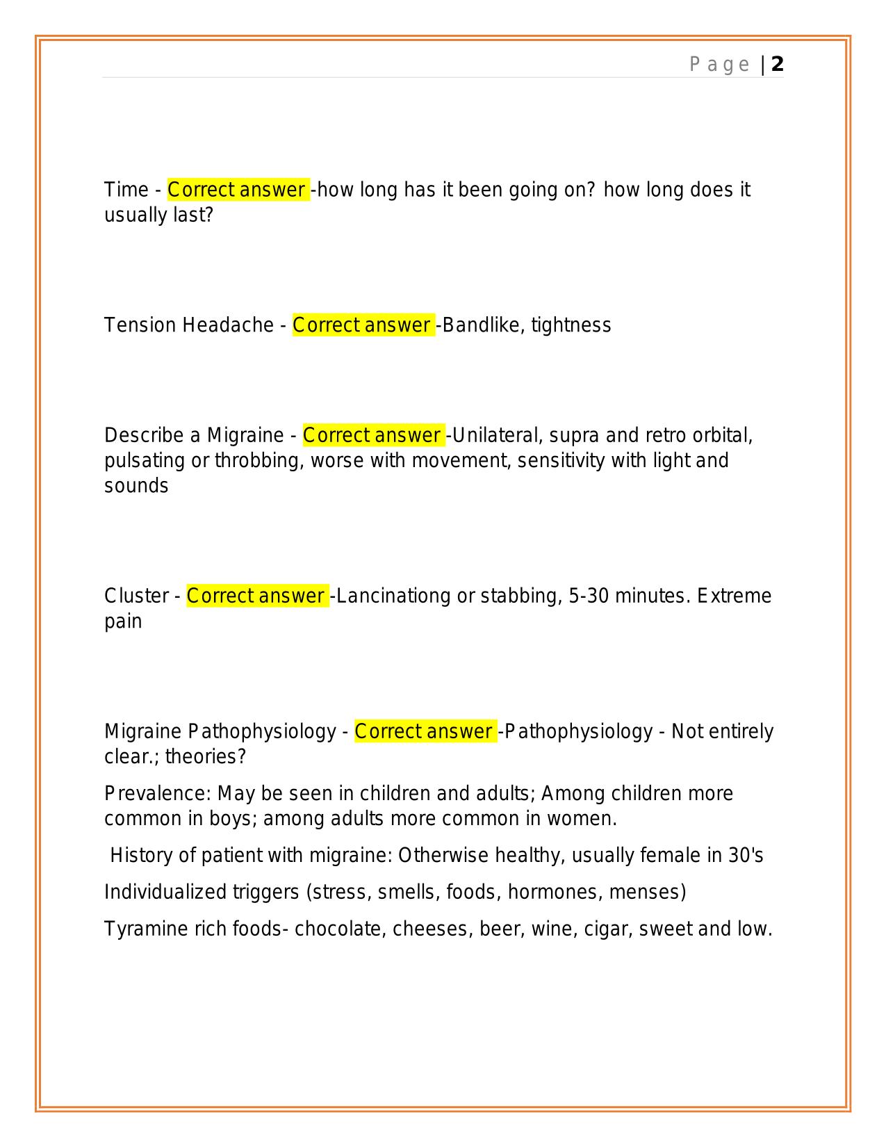 EXAM 1 MED SURG GALEN 2025 QUESTIONS AND ANSWERS.