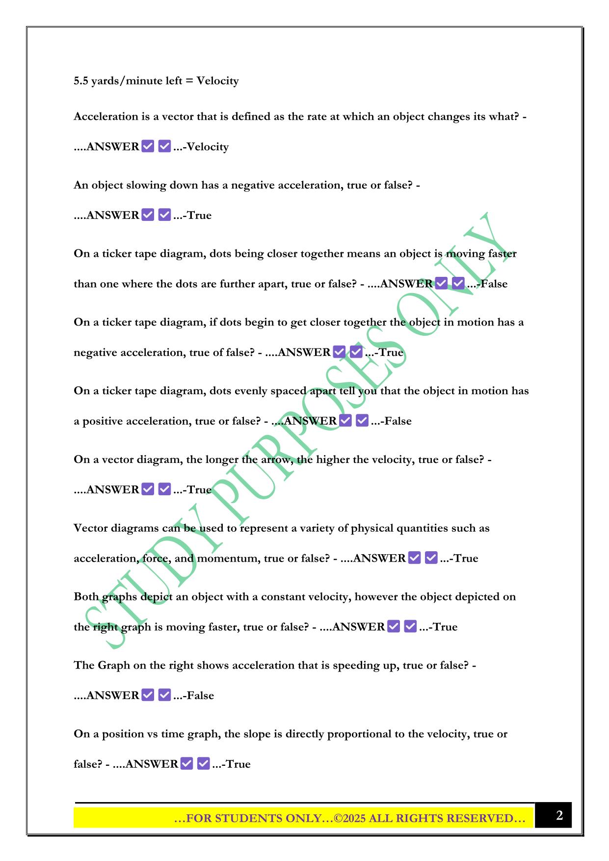 ELED Exam 1 2025 Questions and Answers