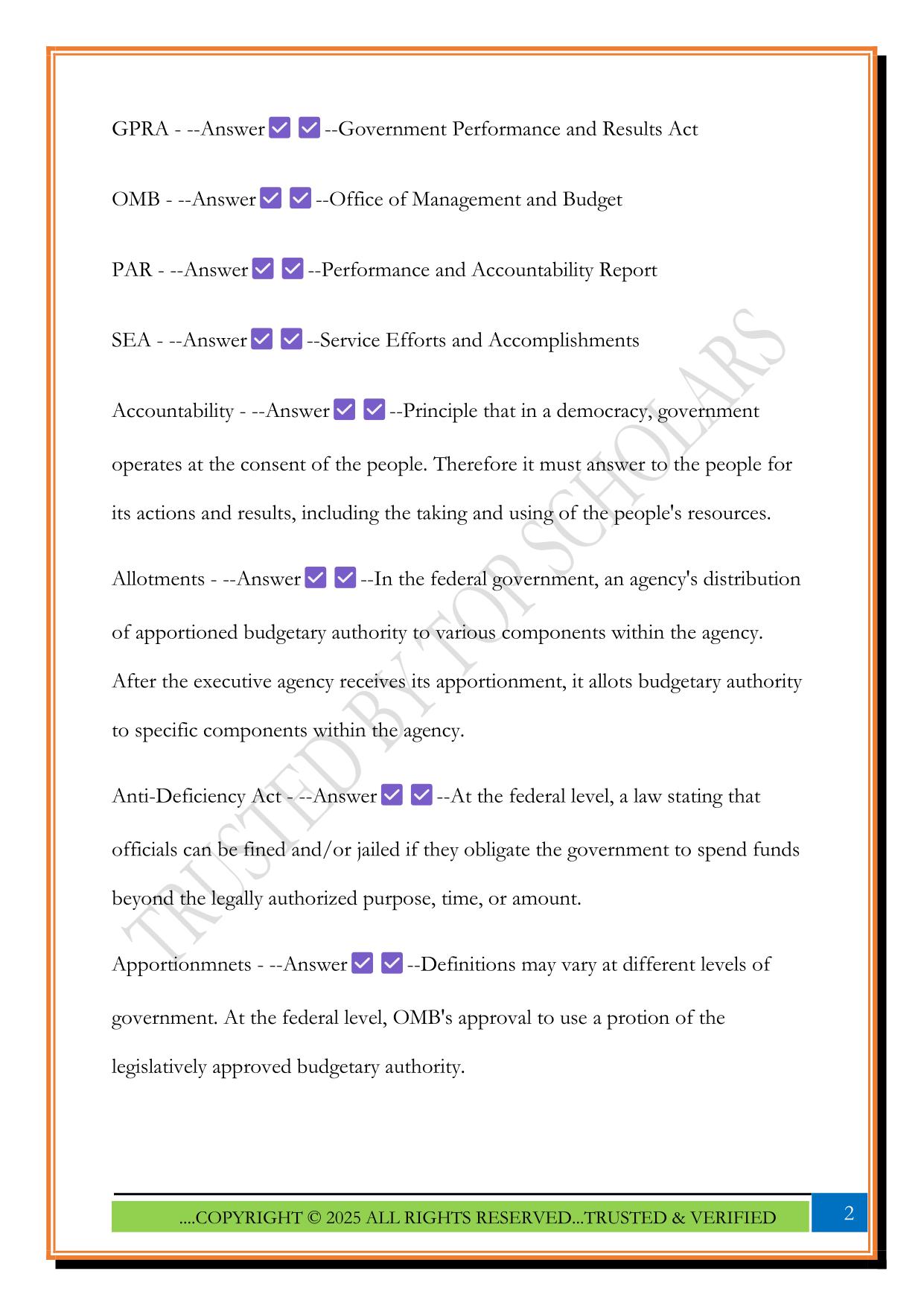 CGFM Exam 1- Study Guide 2025 Questions and Answers