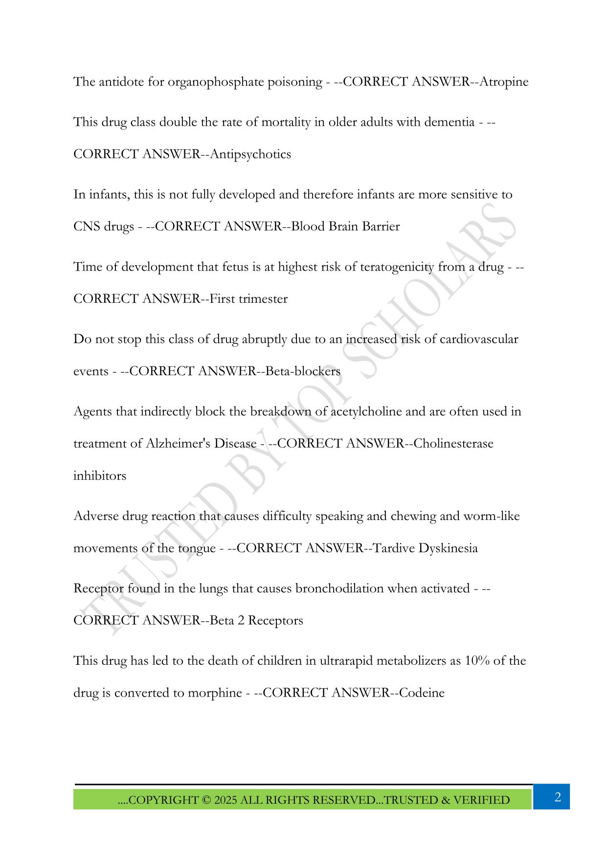 NUR 635 - Midterm Exam 2025 Questions and Answers