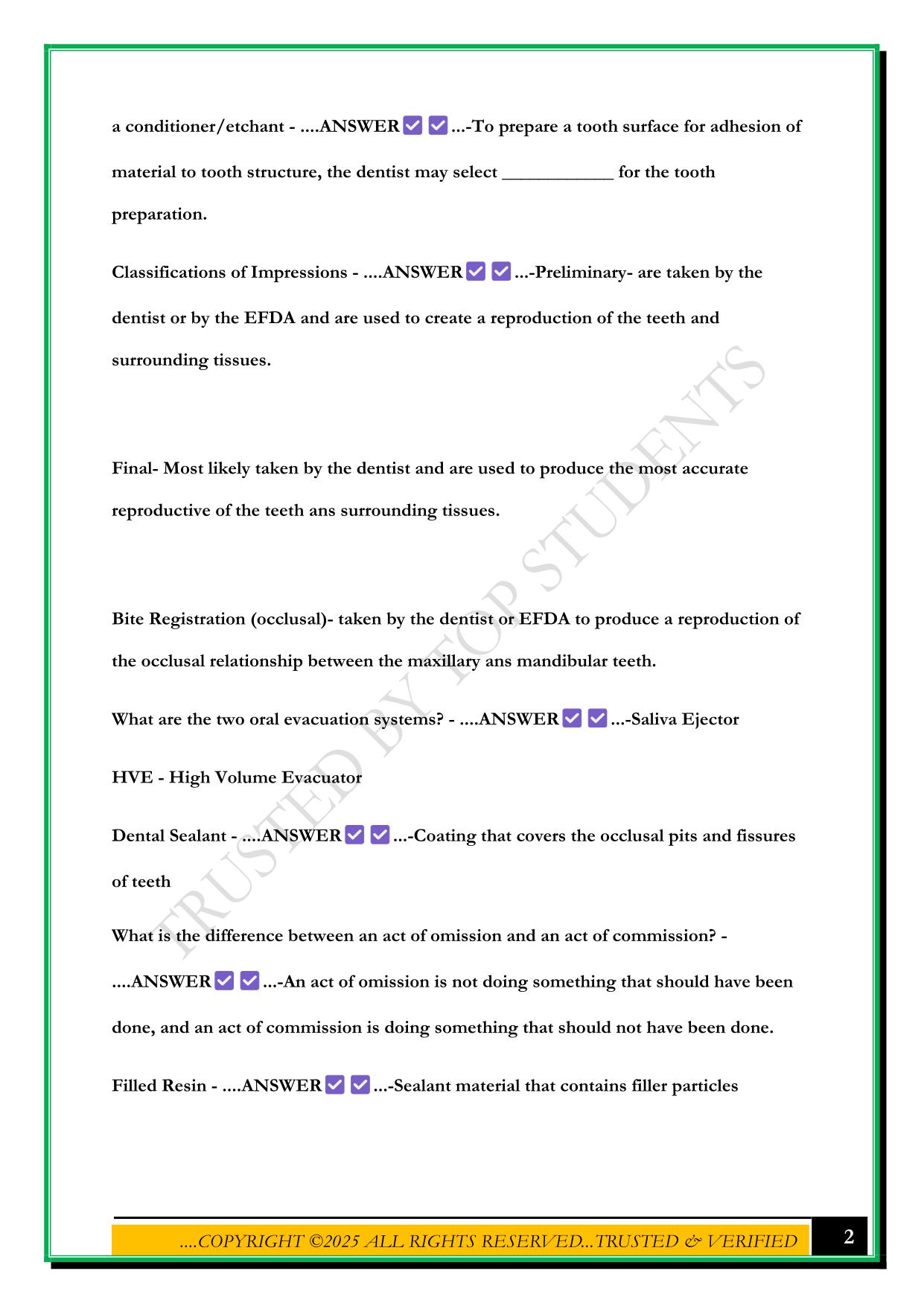 EXPANDED FUNCTIONS FINAL EXAM 2025 QUESTIONS AND ANSWERS