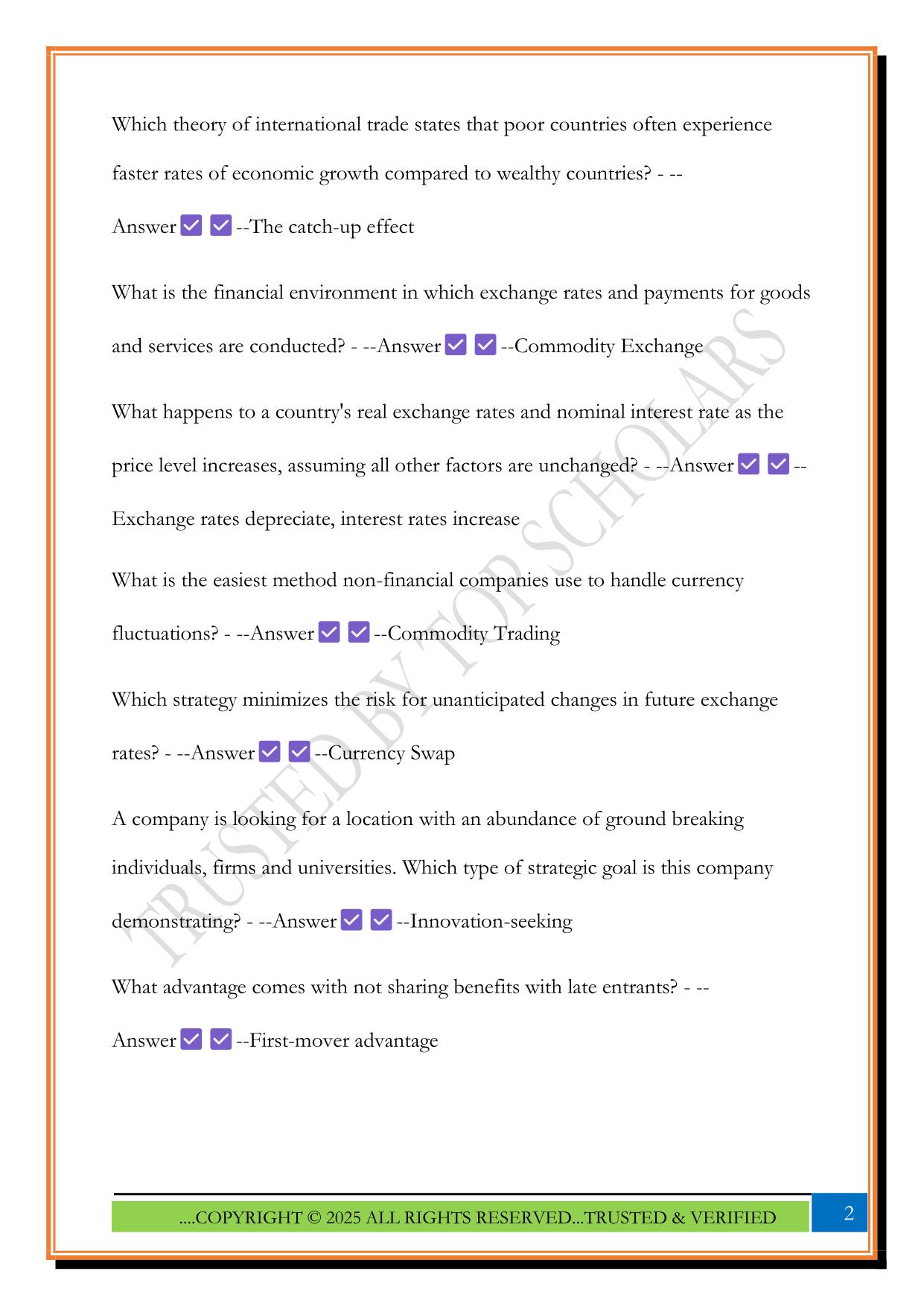 WGU C211 Exam 2025 Questions and Answers