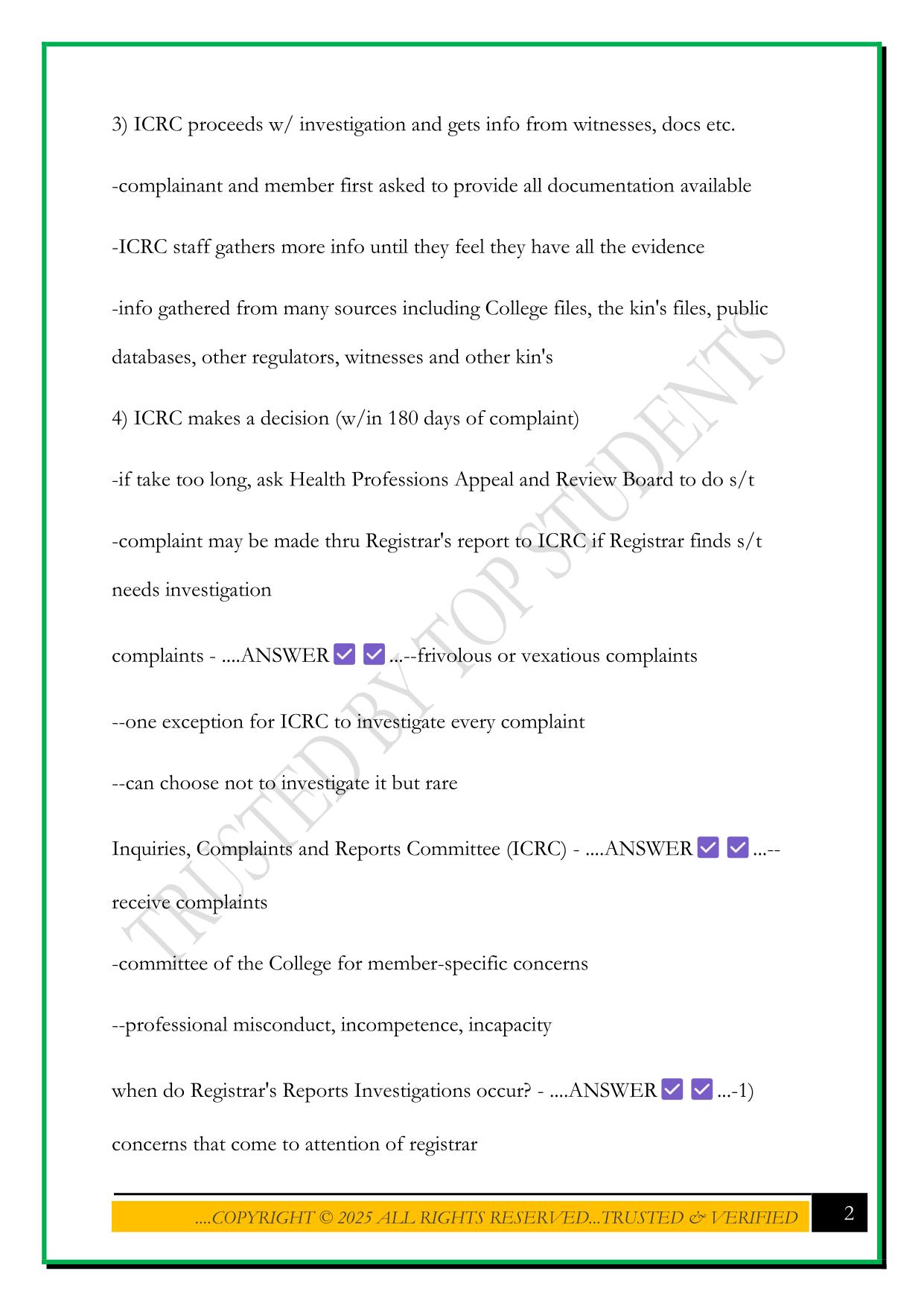 COKO JURISPRUDENCE MODULES 12-16 EXAM 2025 QUESTIONS AND ANSWERS