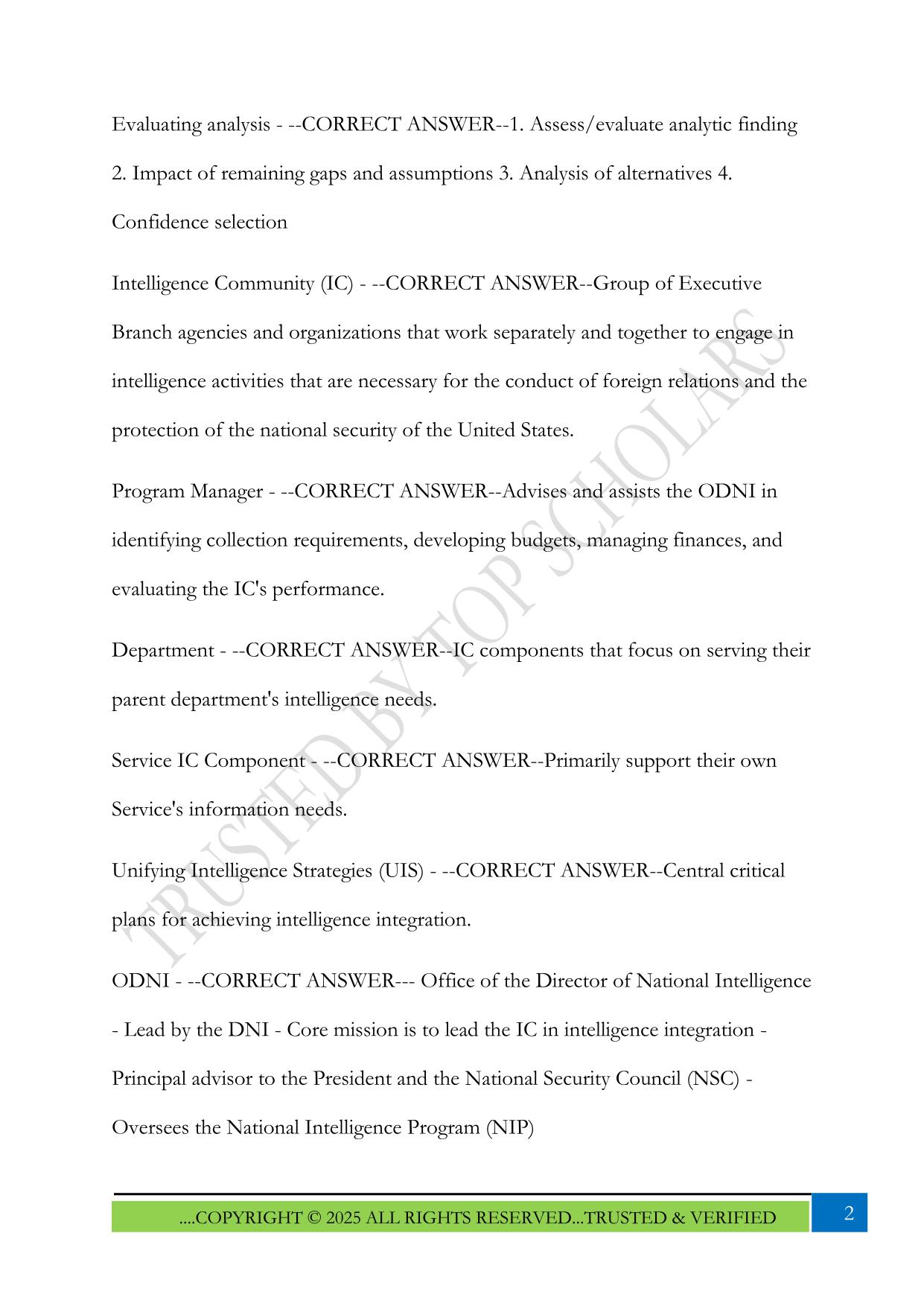 CDASA-I Study Exam 2025 Questions and Answers