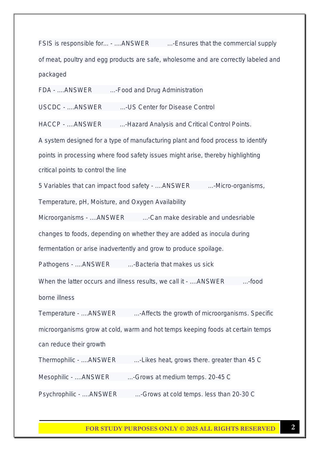 PKSC 2010 Exam 1 2025 Questions and Answers