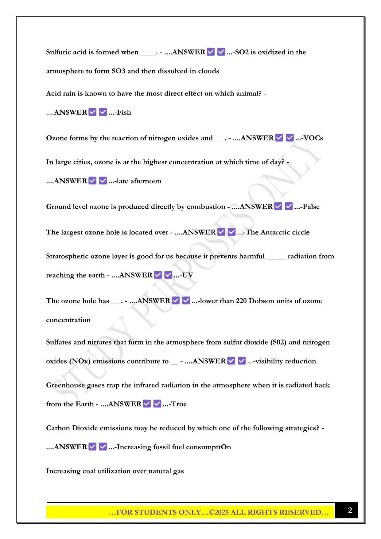 EGEE 102 Exam 2 2025 Questions and Answers