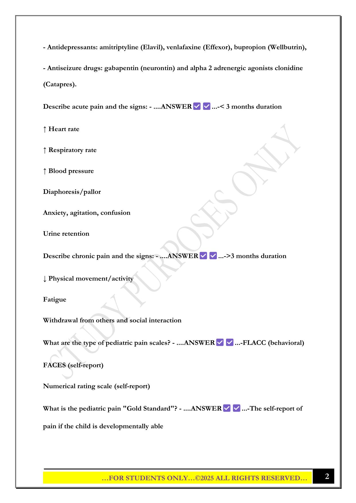 IUPUI Biophysical Processes Exam 1 2025 Questions and Answers