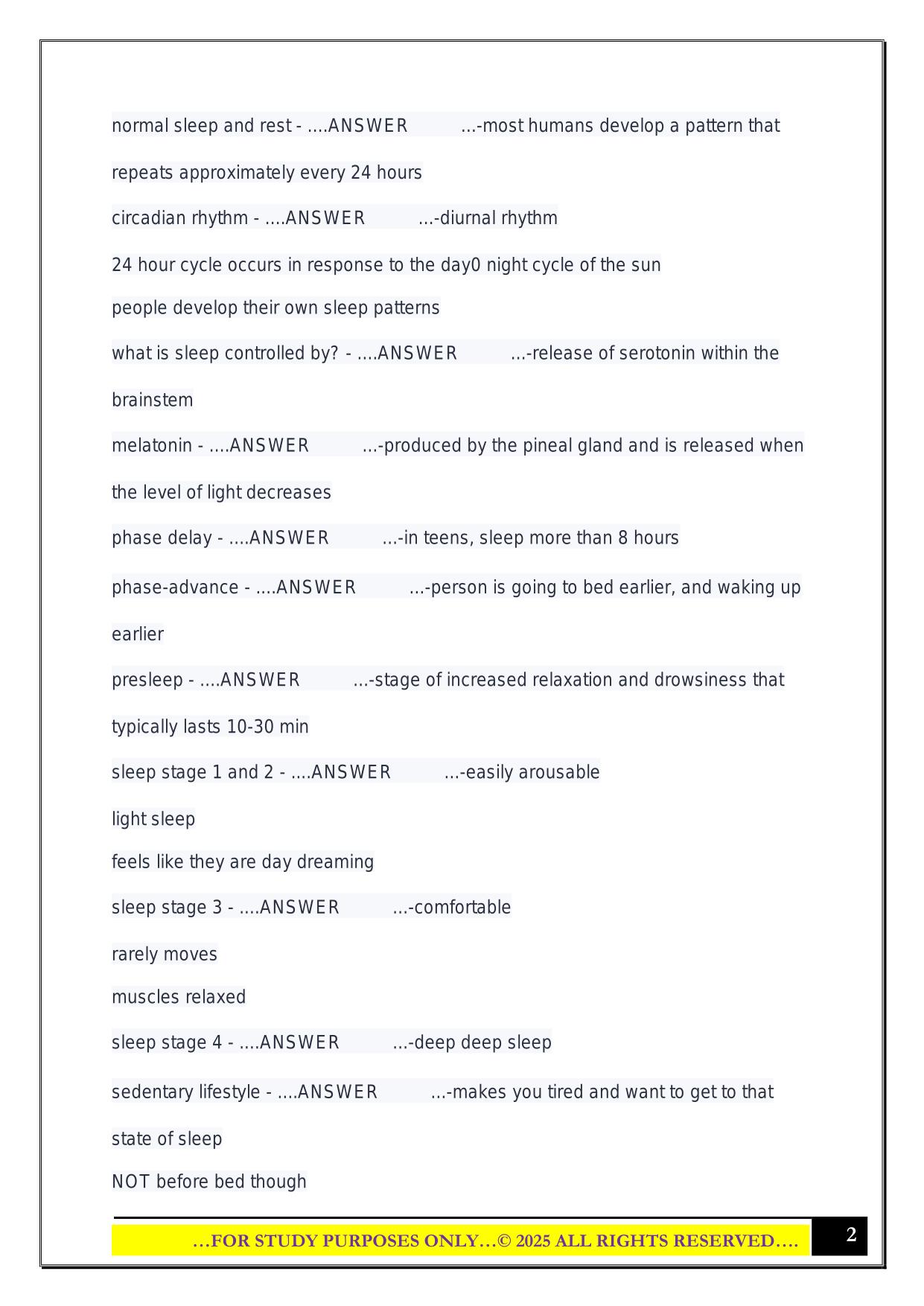 NCOA Final Exam 2025 Questions and Answers