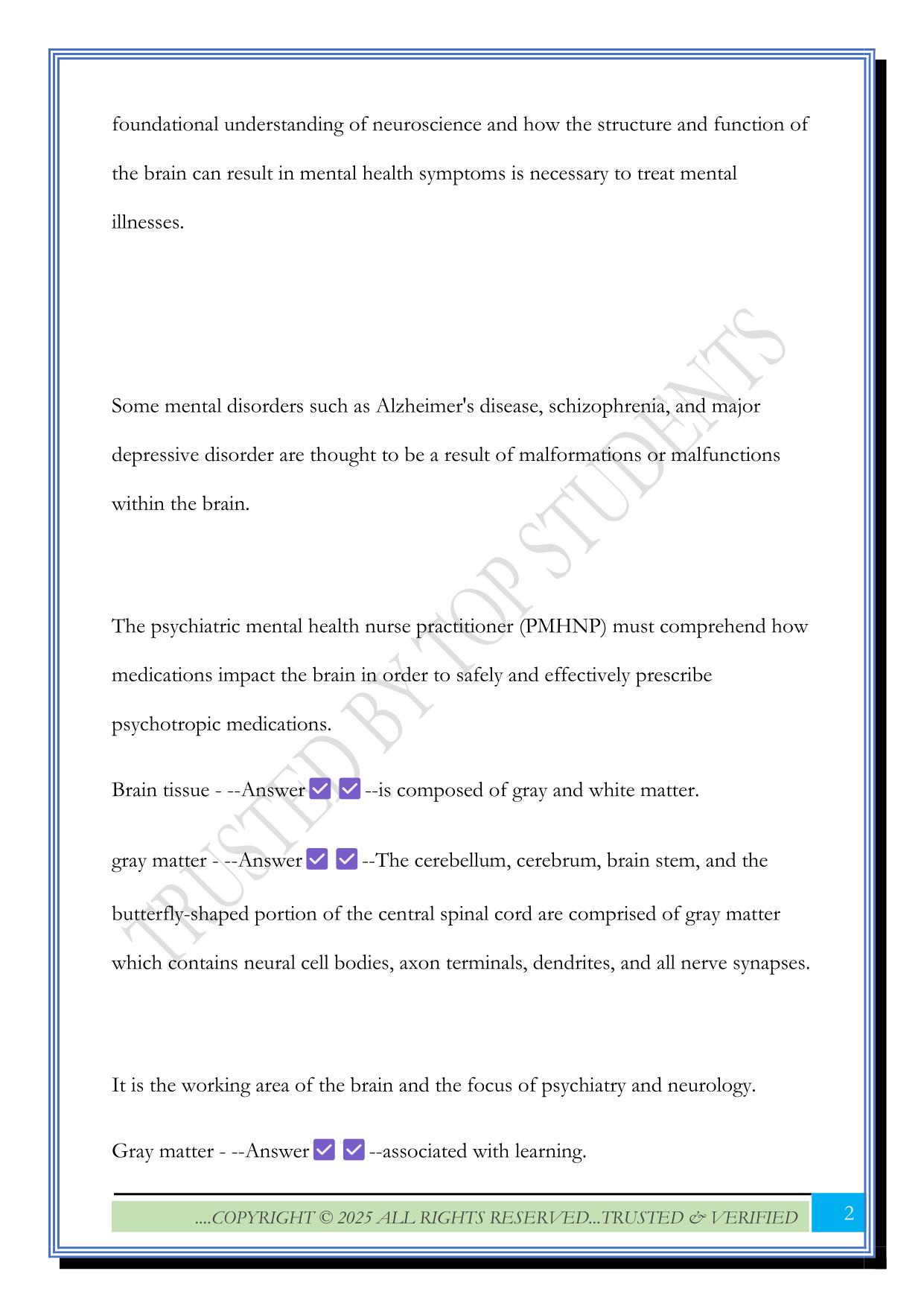 CU NR 546 Exam 2025 Questions and Answers
