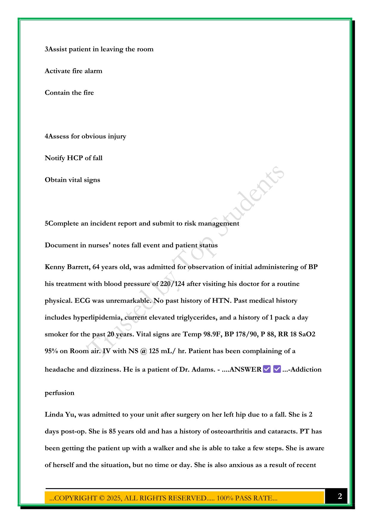 FUNDAMENTALS SWIFT RIVER EXAM 2025 QUESTIONS AND ANSWERS
