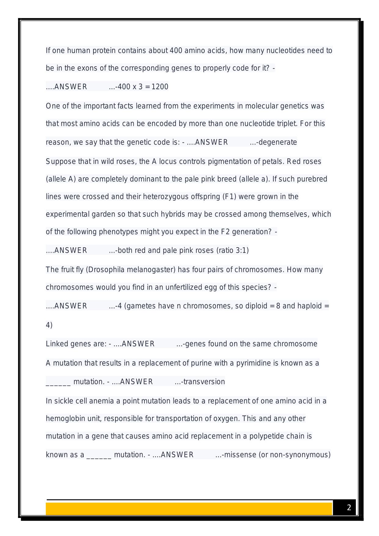 Biol 322 Exam 2 (Ch. 6-10) 2025 Questions and Answers