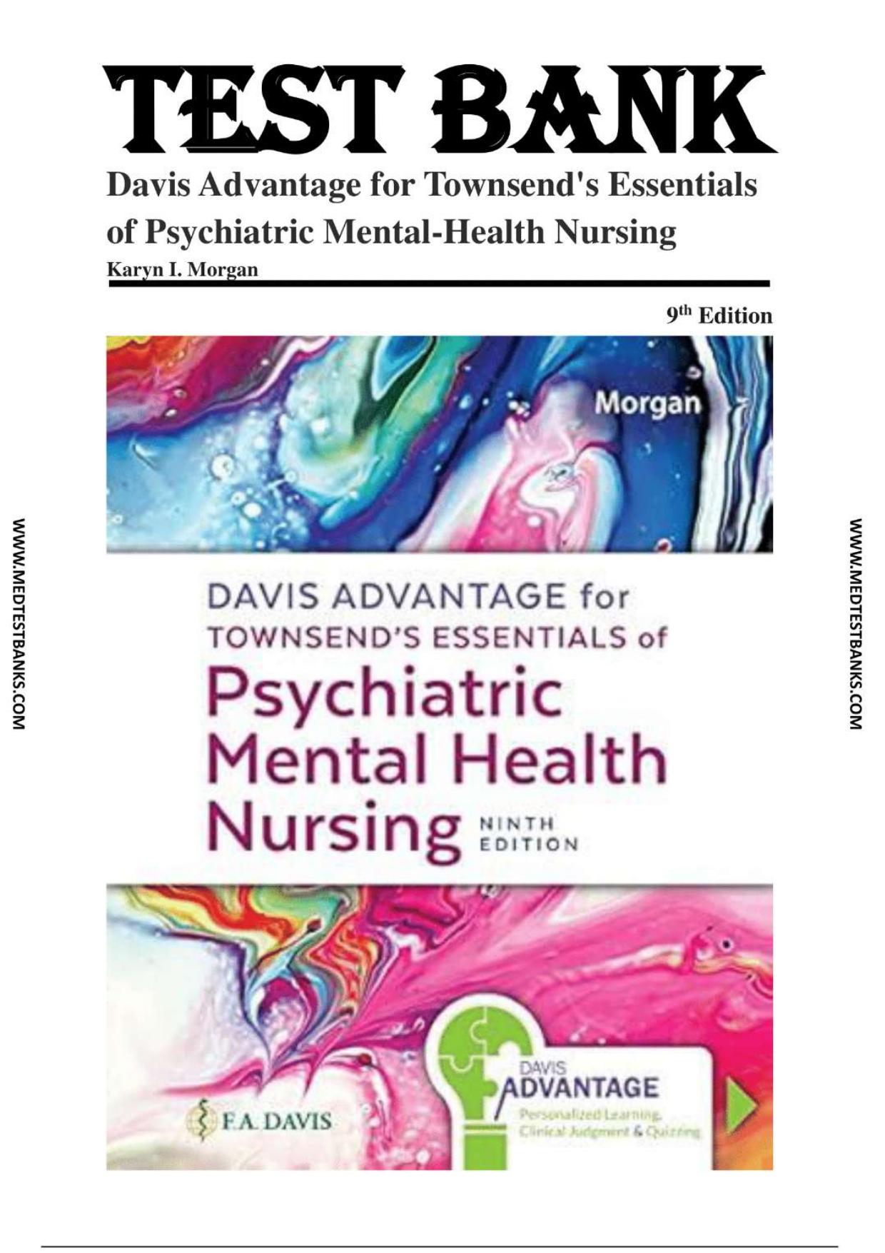 Test Bank for Mental Health and Mental Illness Exam MCQ with Correct Answers |100% Pass
