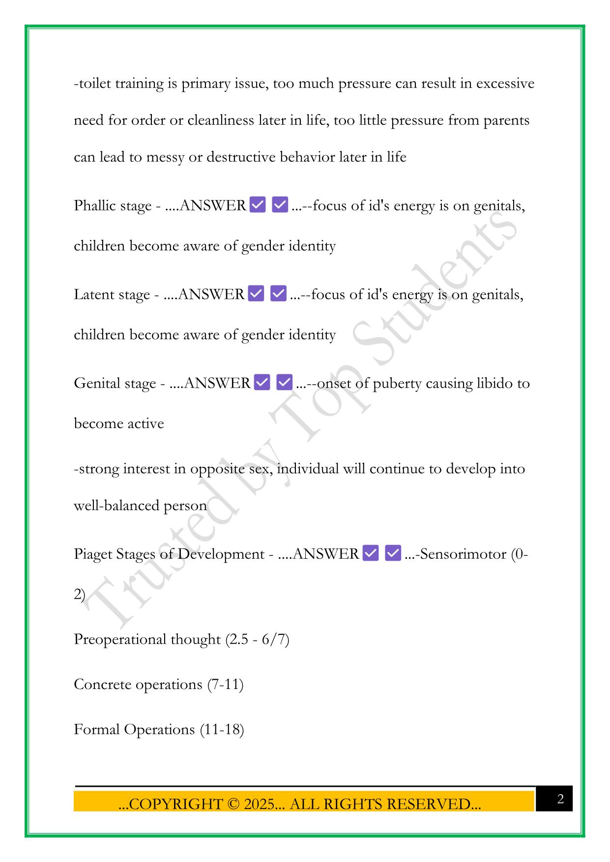 ASWB MSW EXAM 2025 QUESTIONS AND ANSWERS