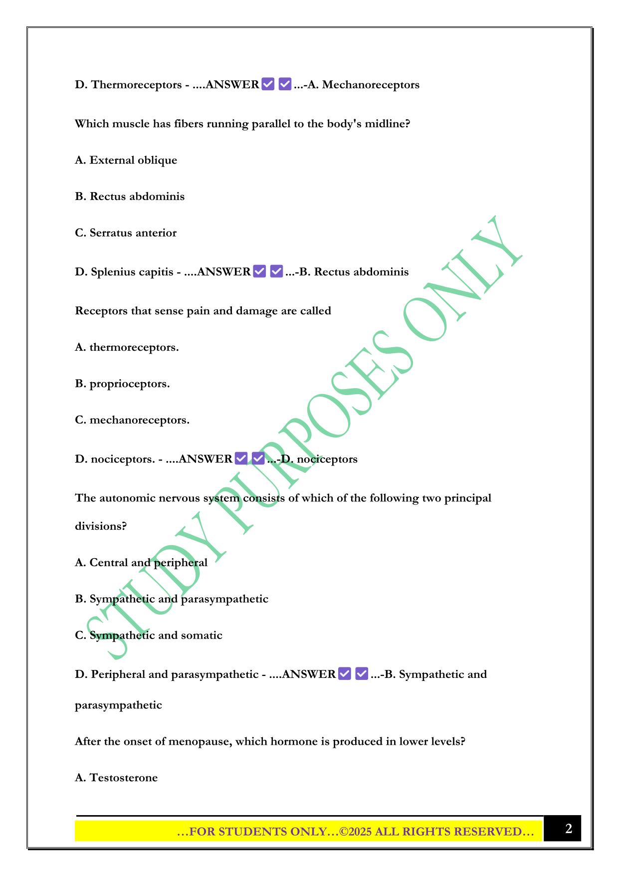 MBLEx Practice Test 2 2025 Questions and Answers