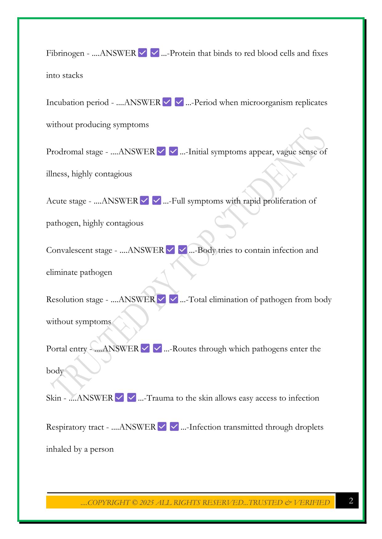 NUR 376 BLUEPRINT EXAM 2025 QUESTIONS AND ANSWERS