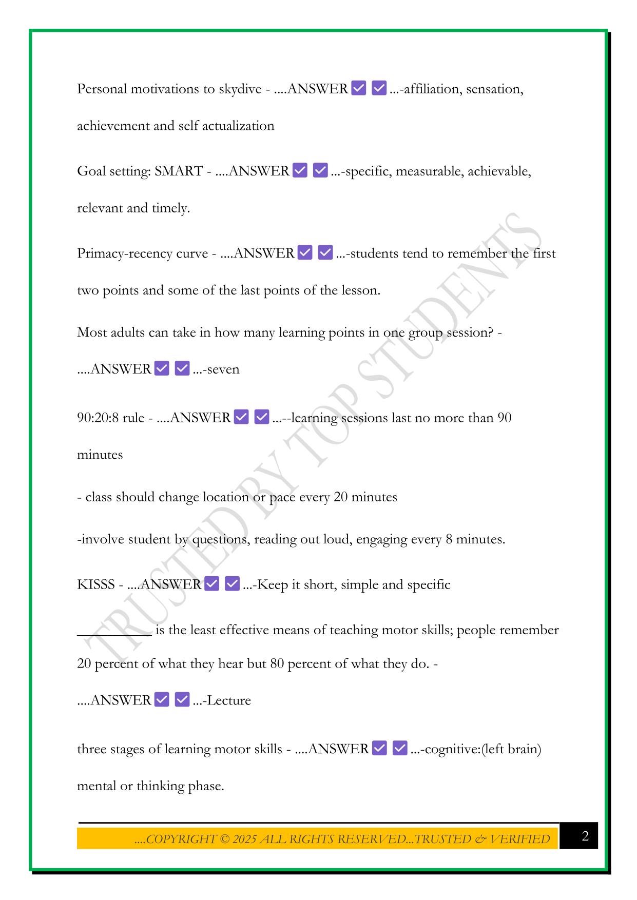 COACH EXAM 2025 QUESTIOSN AND ANSWERS