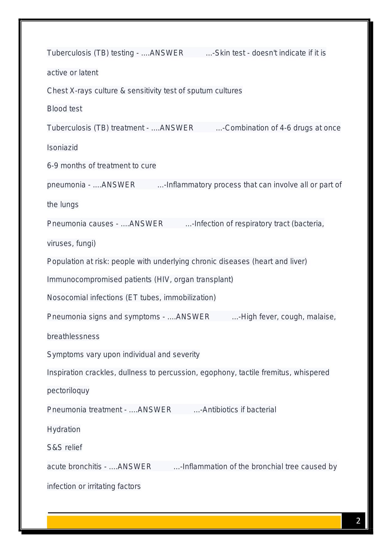 GCU BIO 322 Exam 2 2025 Questions and Answers