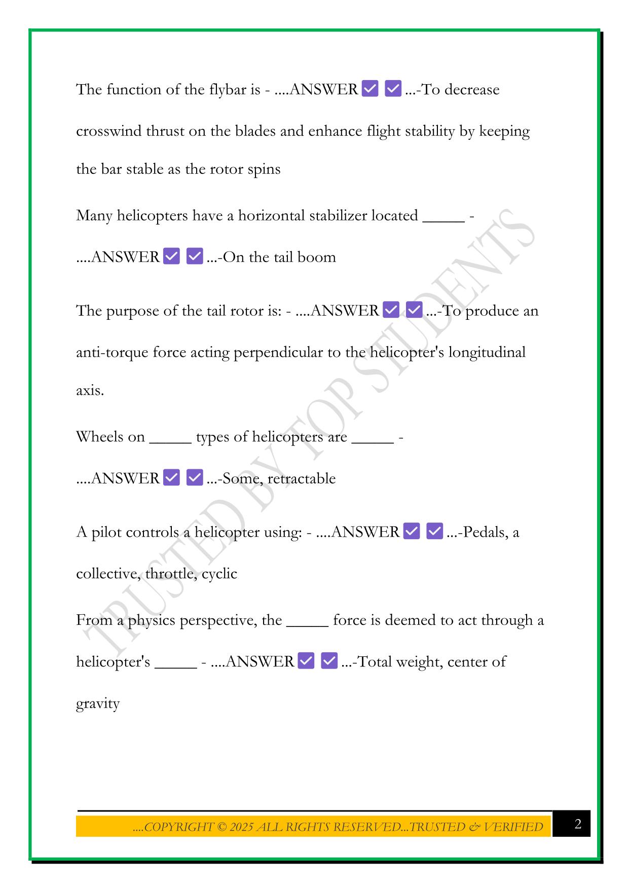 SIFT ARMY AVIATION INFORMATION PRACTICE TEST 2025 QUESTIONS AND ANSWERS