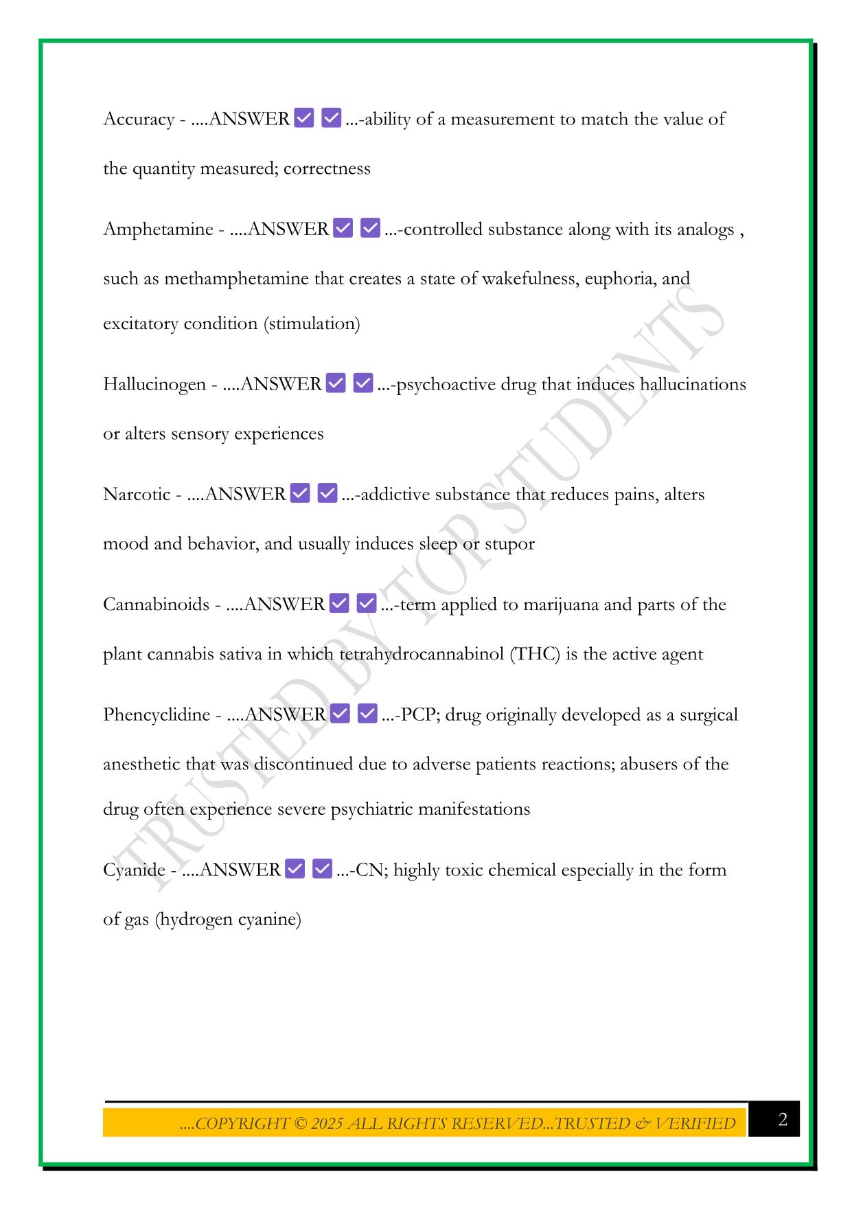 HOSA FORENSIC MEDICINE 2025 QUESTIONS AND ANSWERS