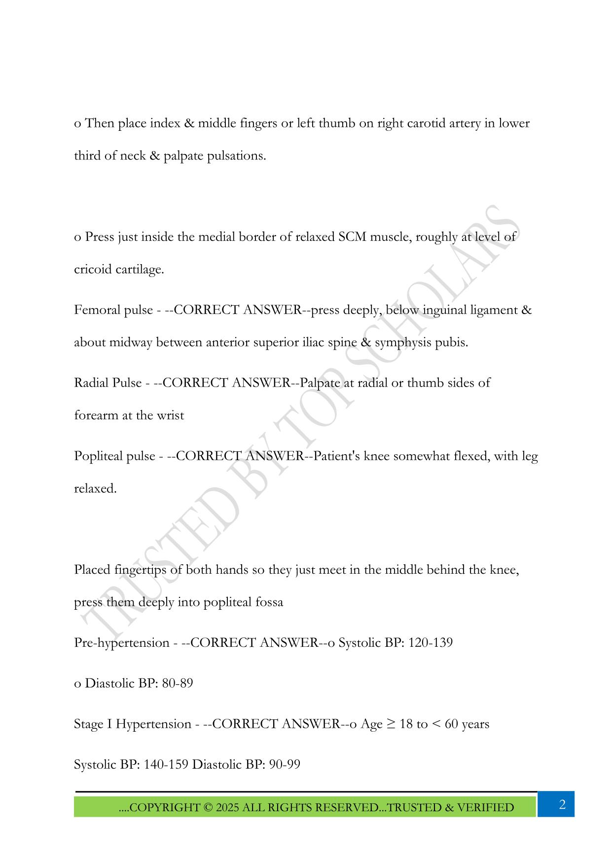 NUR634 – Midterm Exam 2025 Questions and Answers