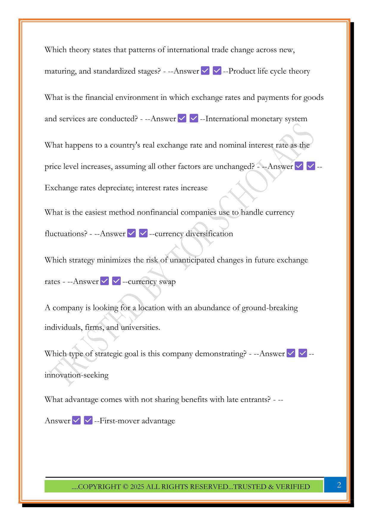 C211 WGU Pre-Assessment Exam 2025 Questions and Answers