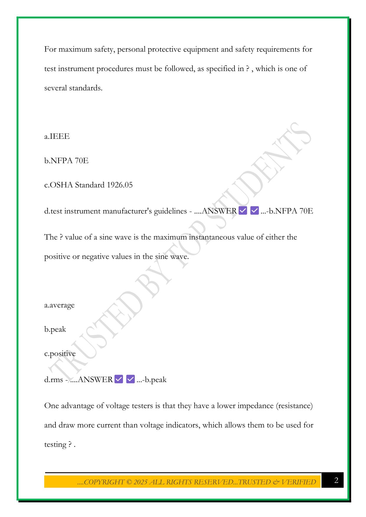 2-2 MO VALLEY TEST 2025 QUESTIONS AND ANSWERS