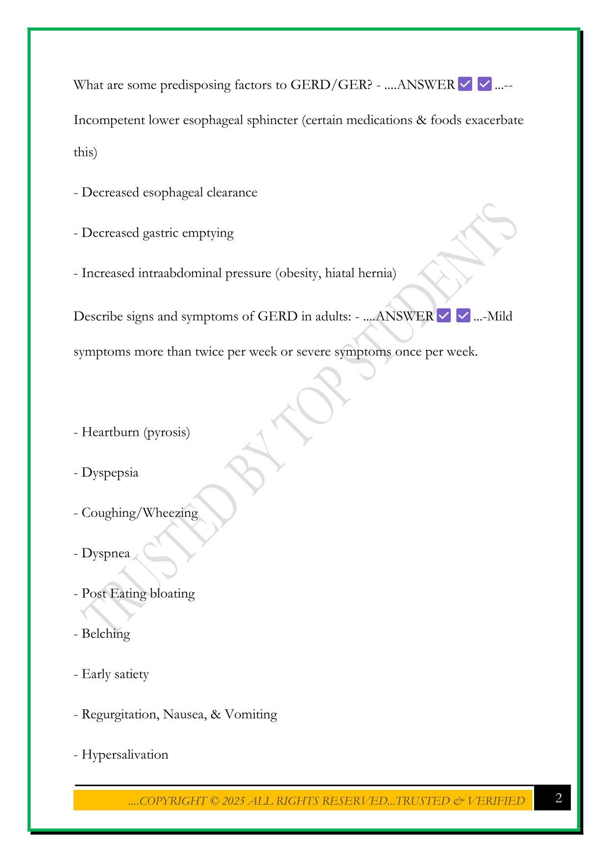 IUPUI BIOPHYSICAL PROCESSES EXAM 3 2025 QUESTIONS AND ANSWERS
