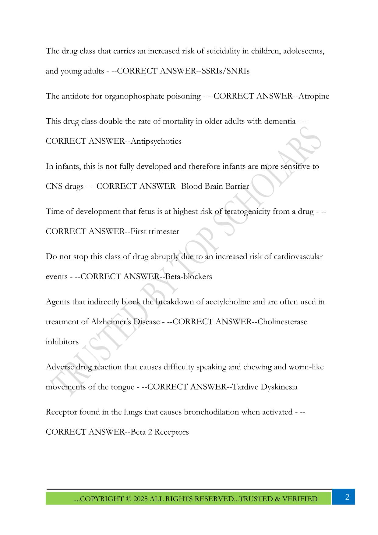 NUR 635 - Midterm Exam, NUR 635 - FINAL EXAM REVIEW 2025 Questions and Answers