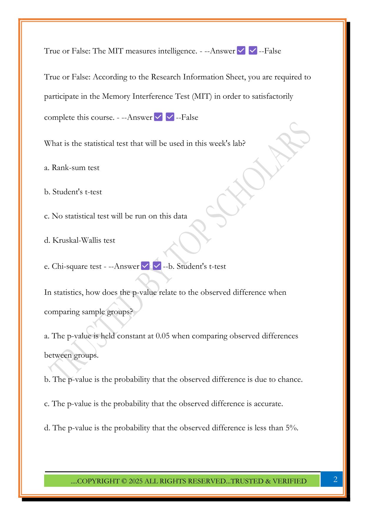LS23L Pre/Post Lab Quizzes 2025 Questions and Answers
