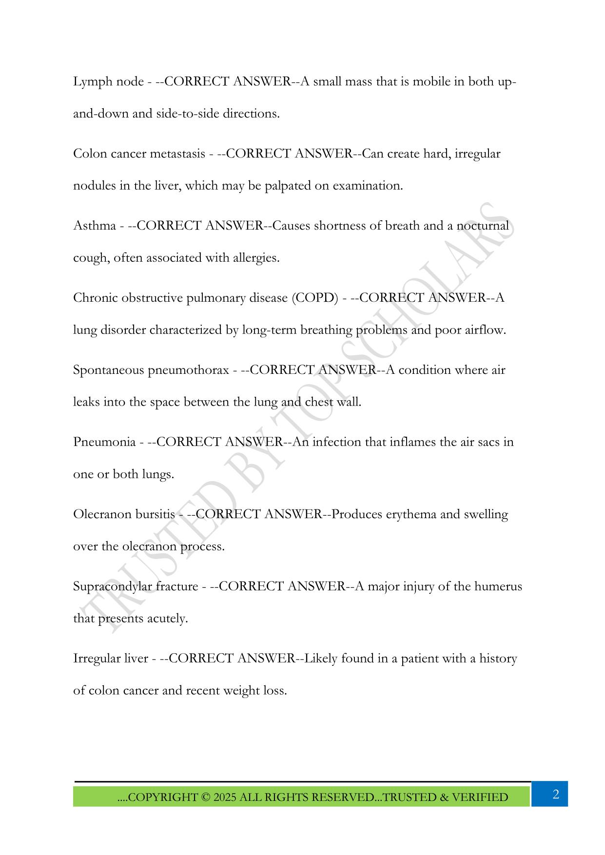Nur-634 Midterm Exam 2025 Questions and Answers