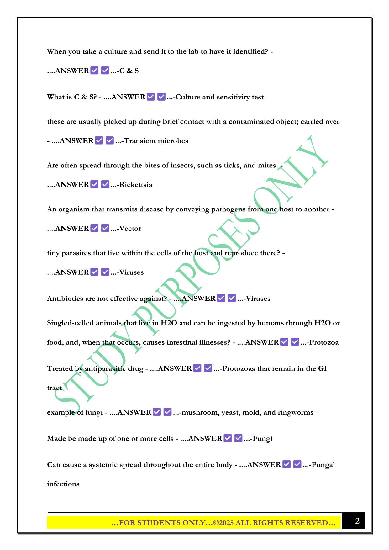 PN 1006 Skills Exam 2025 Questions and Answers