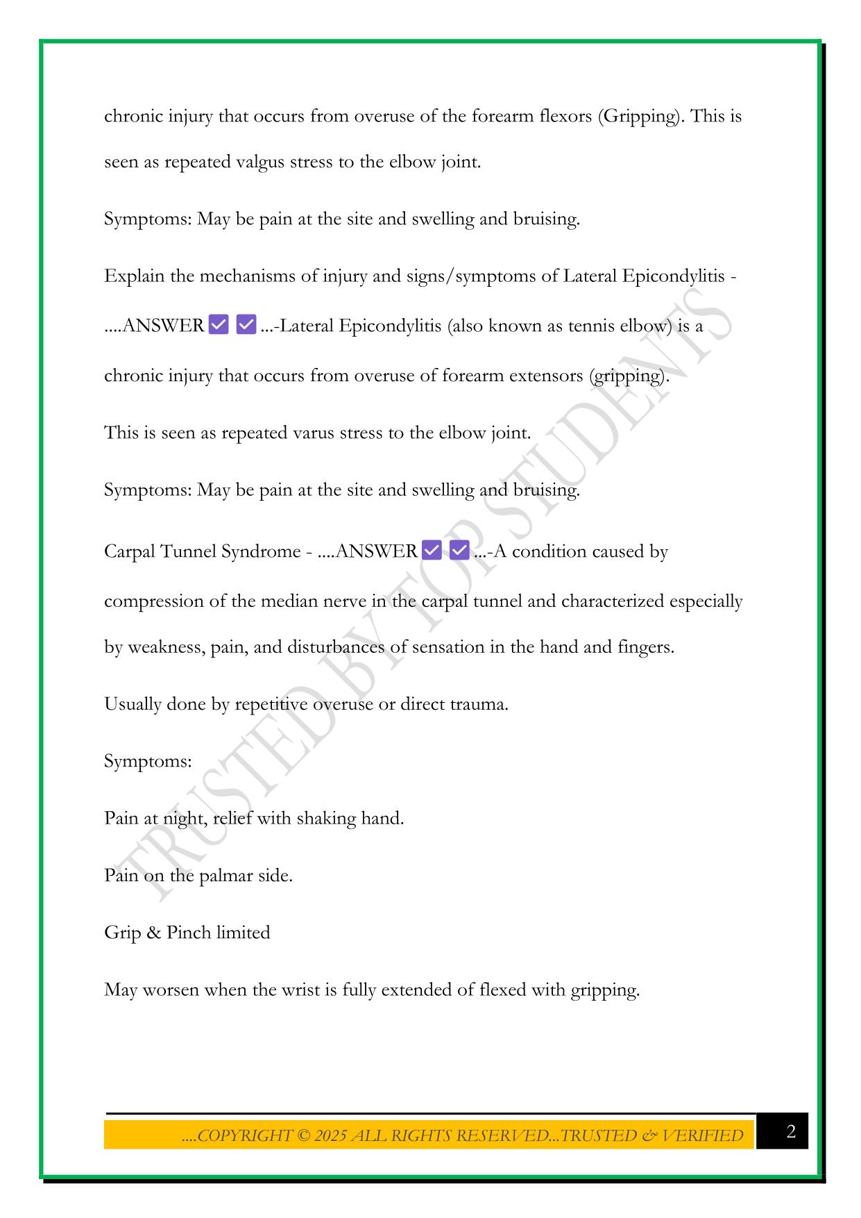 COKO EXAM PREP 2025 QUESTIONS AND ANSWERS