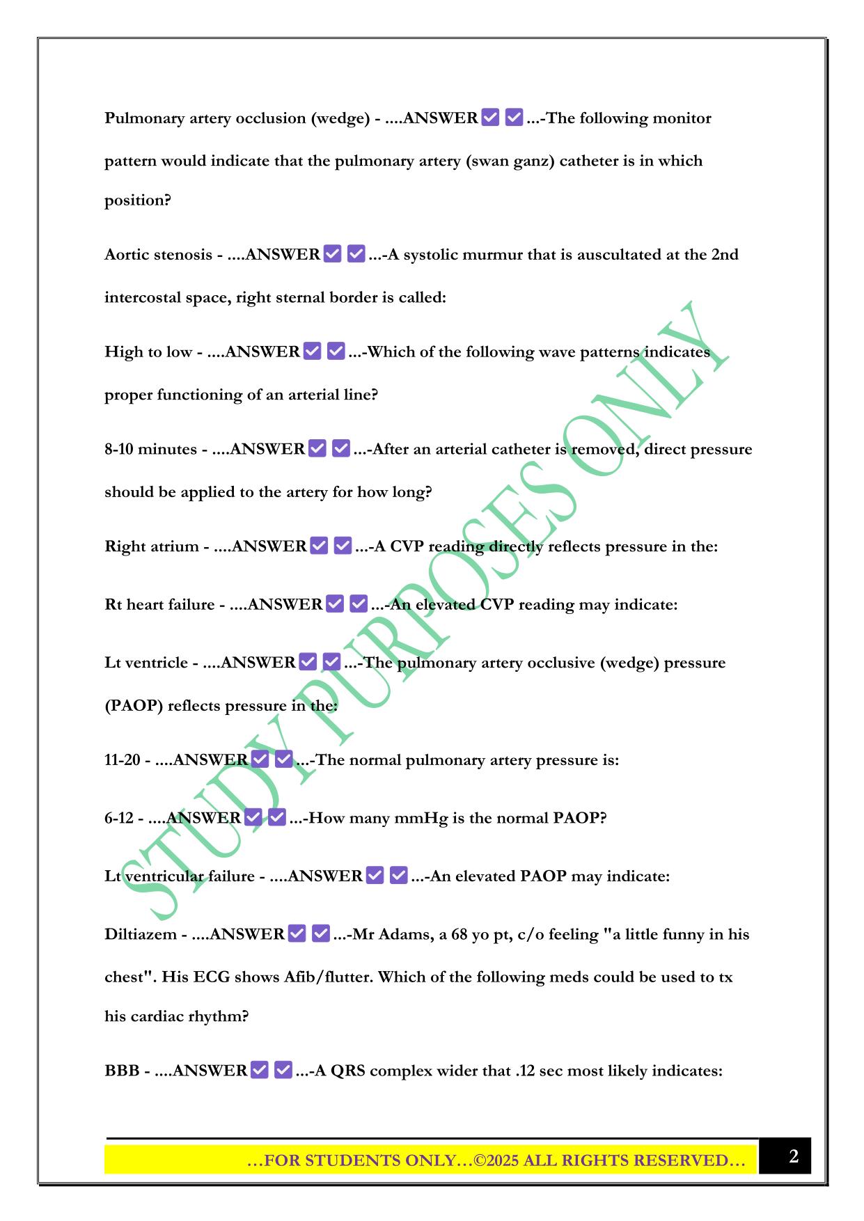 BKAT 9R EXAM 2025 QUESTIONS AND ANSWERS