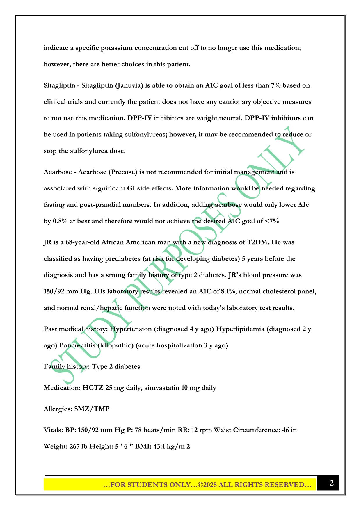 Advanced Pharmacology NSG 533 Exam 2025 Questions and Answers