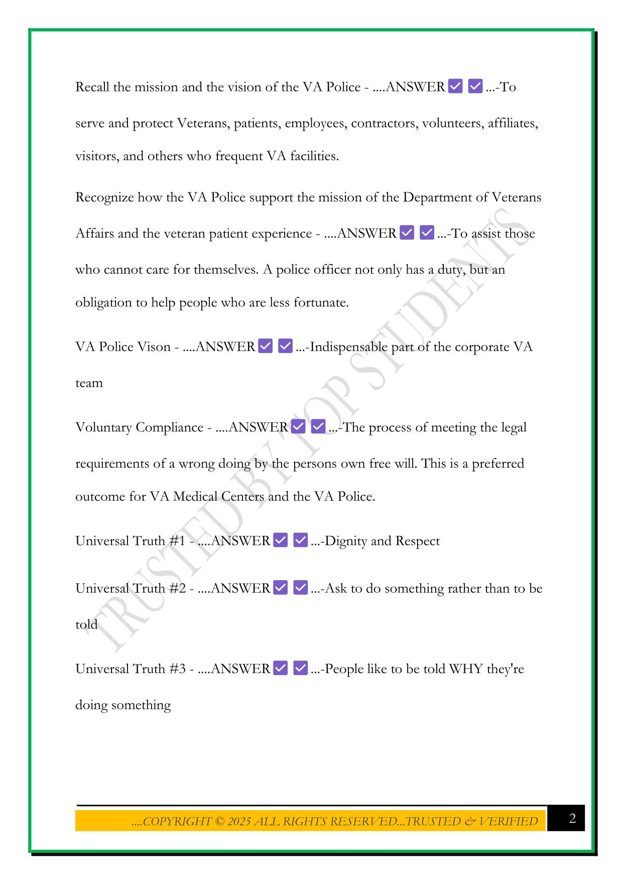 LETC WEEK 1 EXAM 2025 QUESTIONS AND ANSWERS