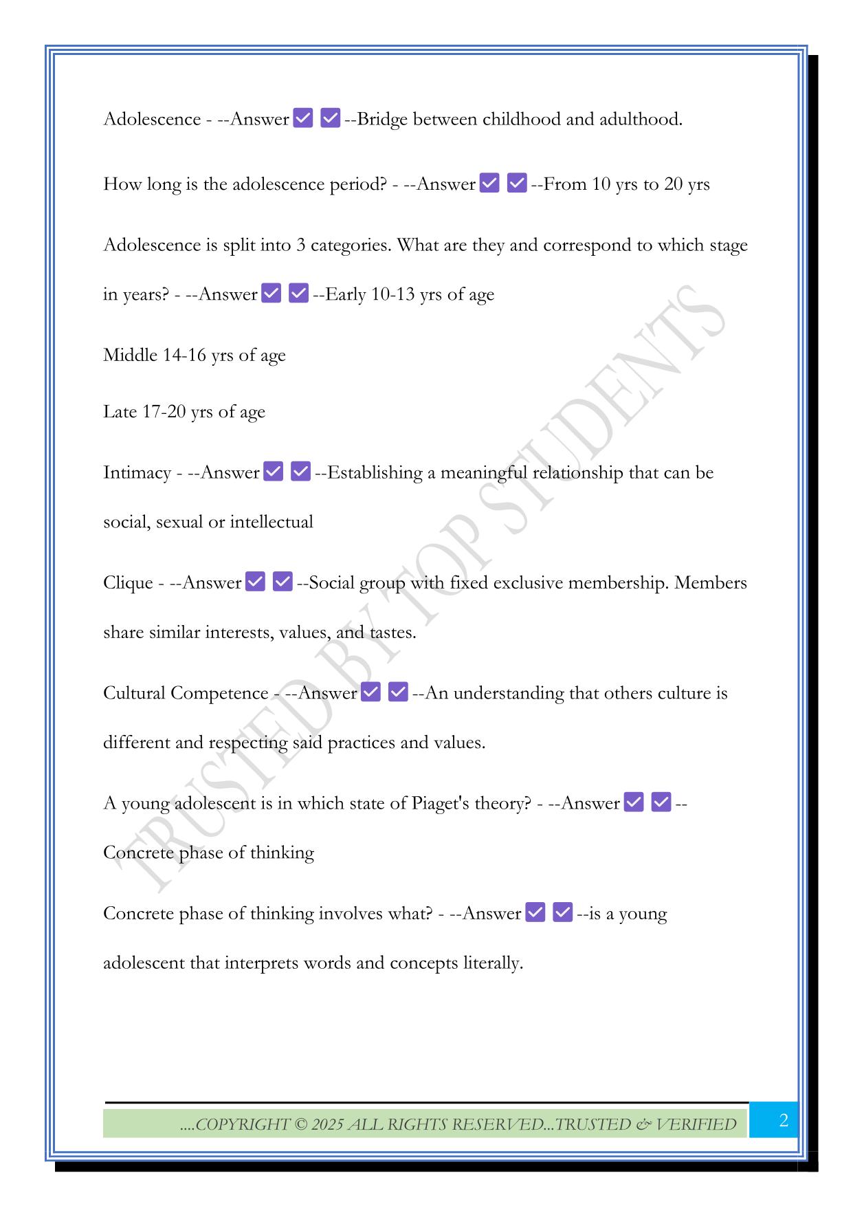 Patient Centered Care Exam 2 2025 Questions and Answers