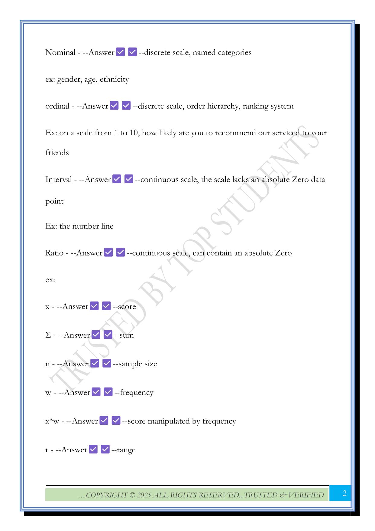 PSYCH 3402 Exam 1 2025 Questions and Answers