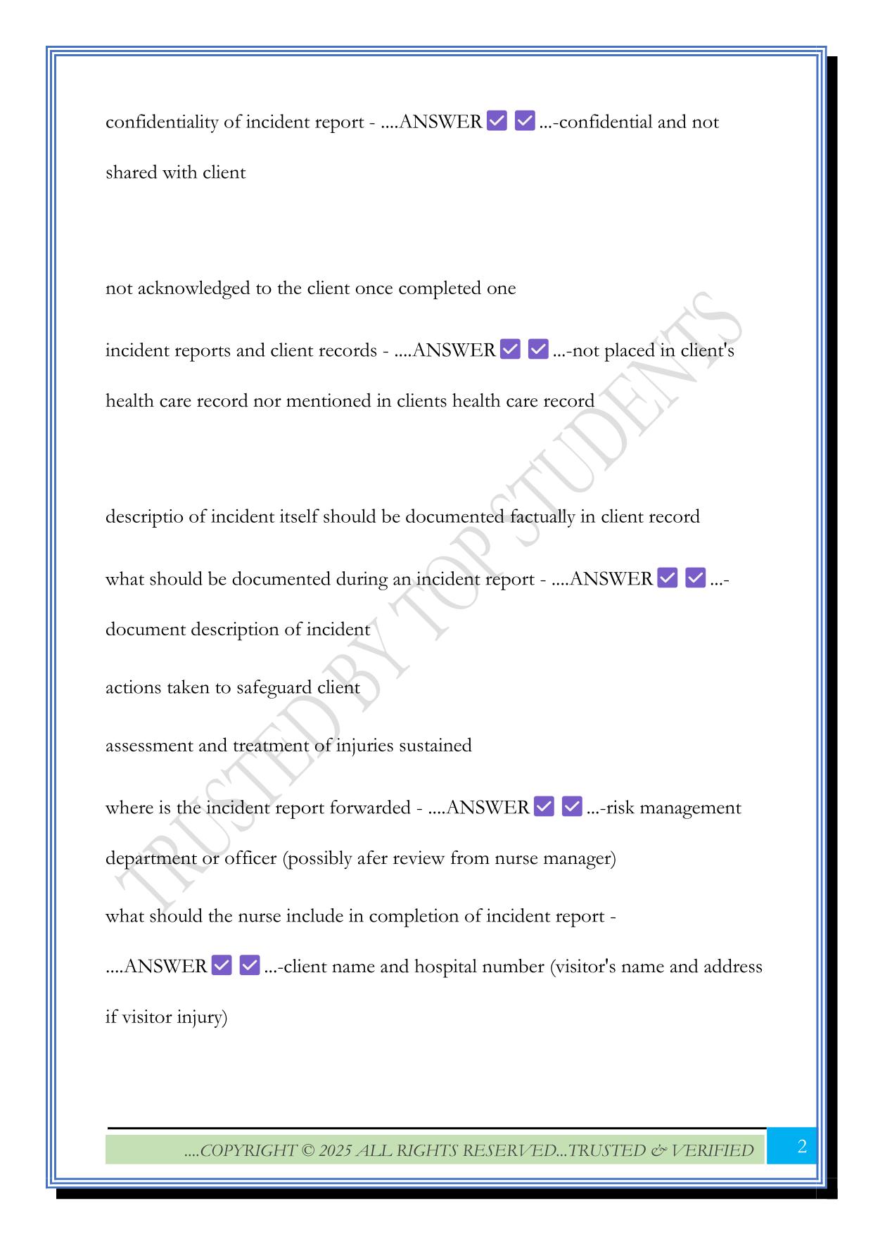 ATI leadership ch 5 Exam 2025 Questions and Answers
