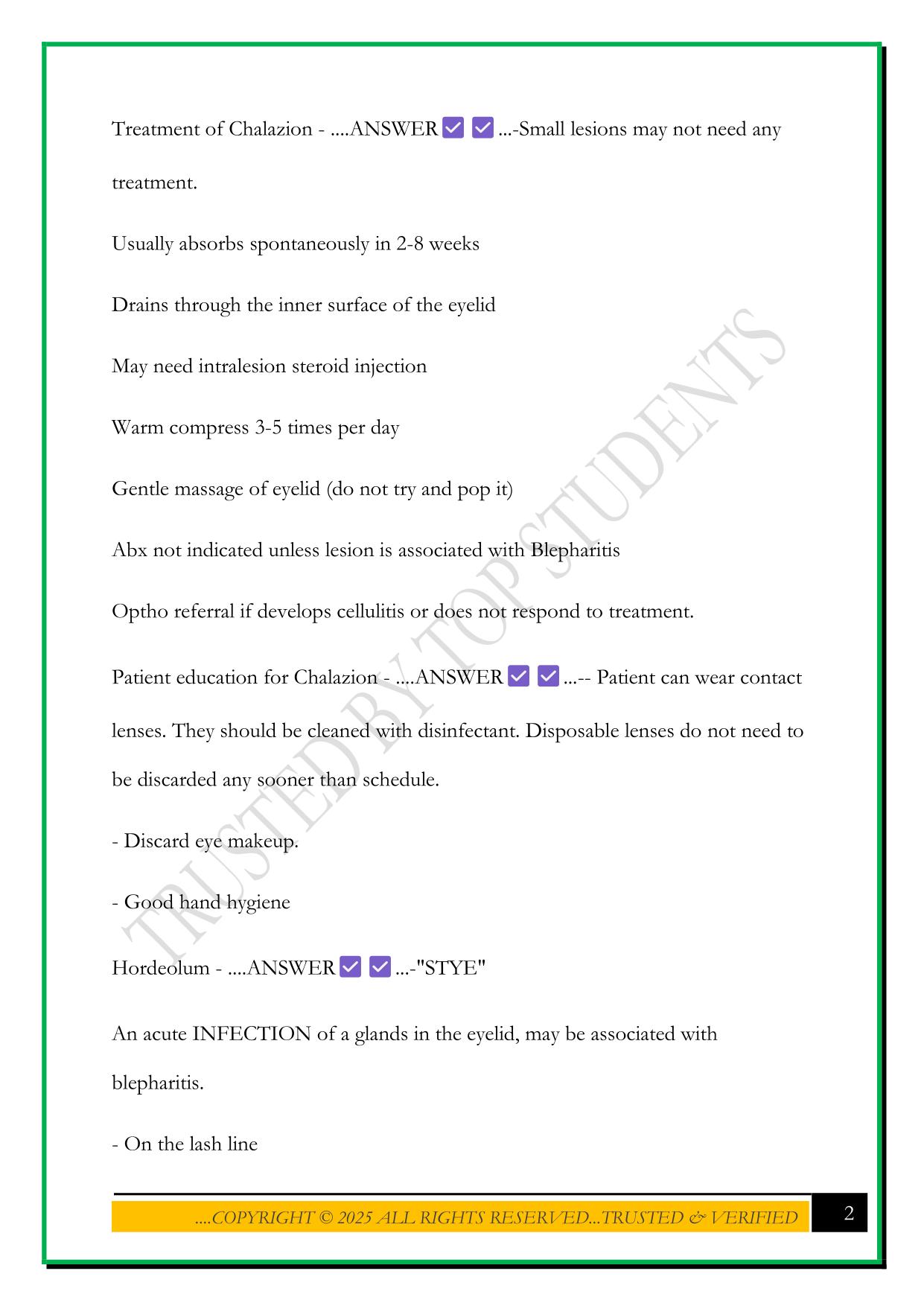 ADVANCED NURSING NSG 6001 EXAM 2025 QUESTIONS AND ANSWERS