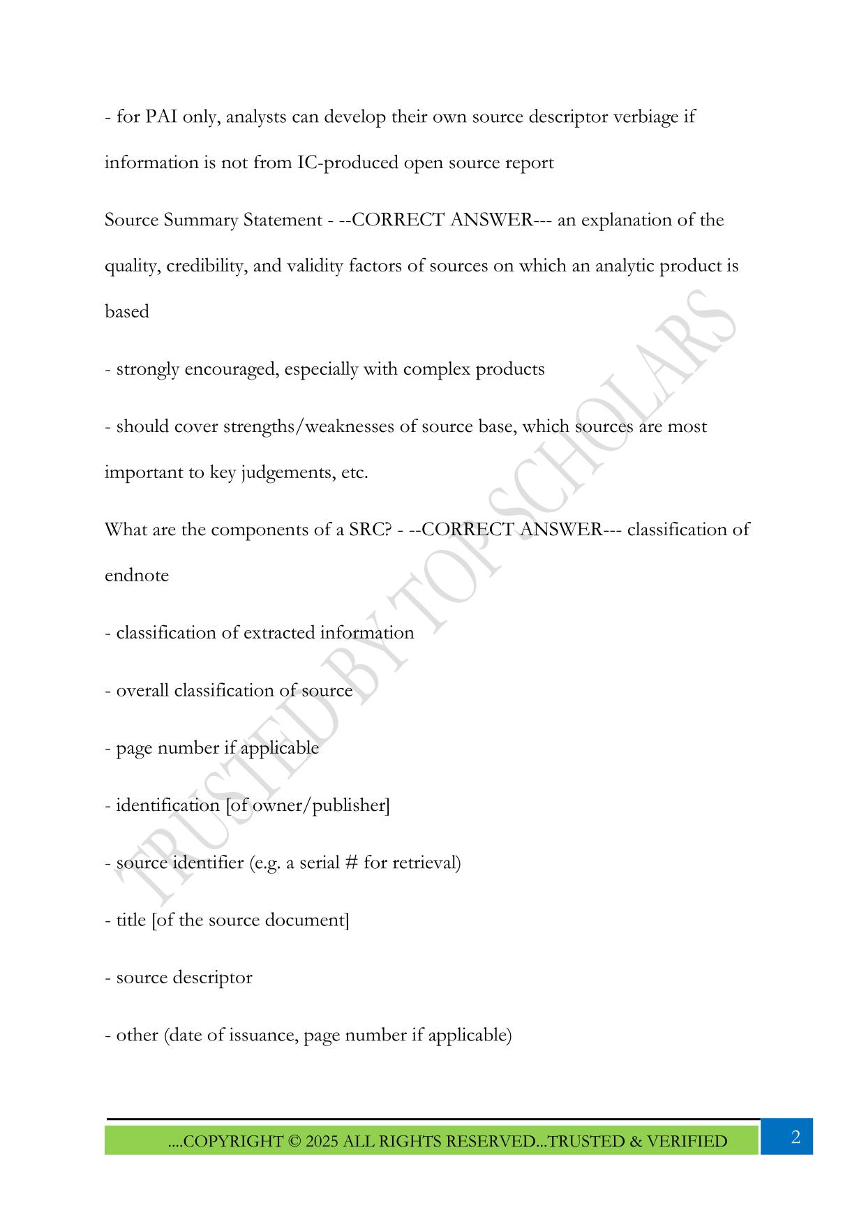CDASA AC Exam 2025 Questions and Answers