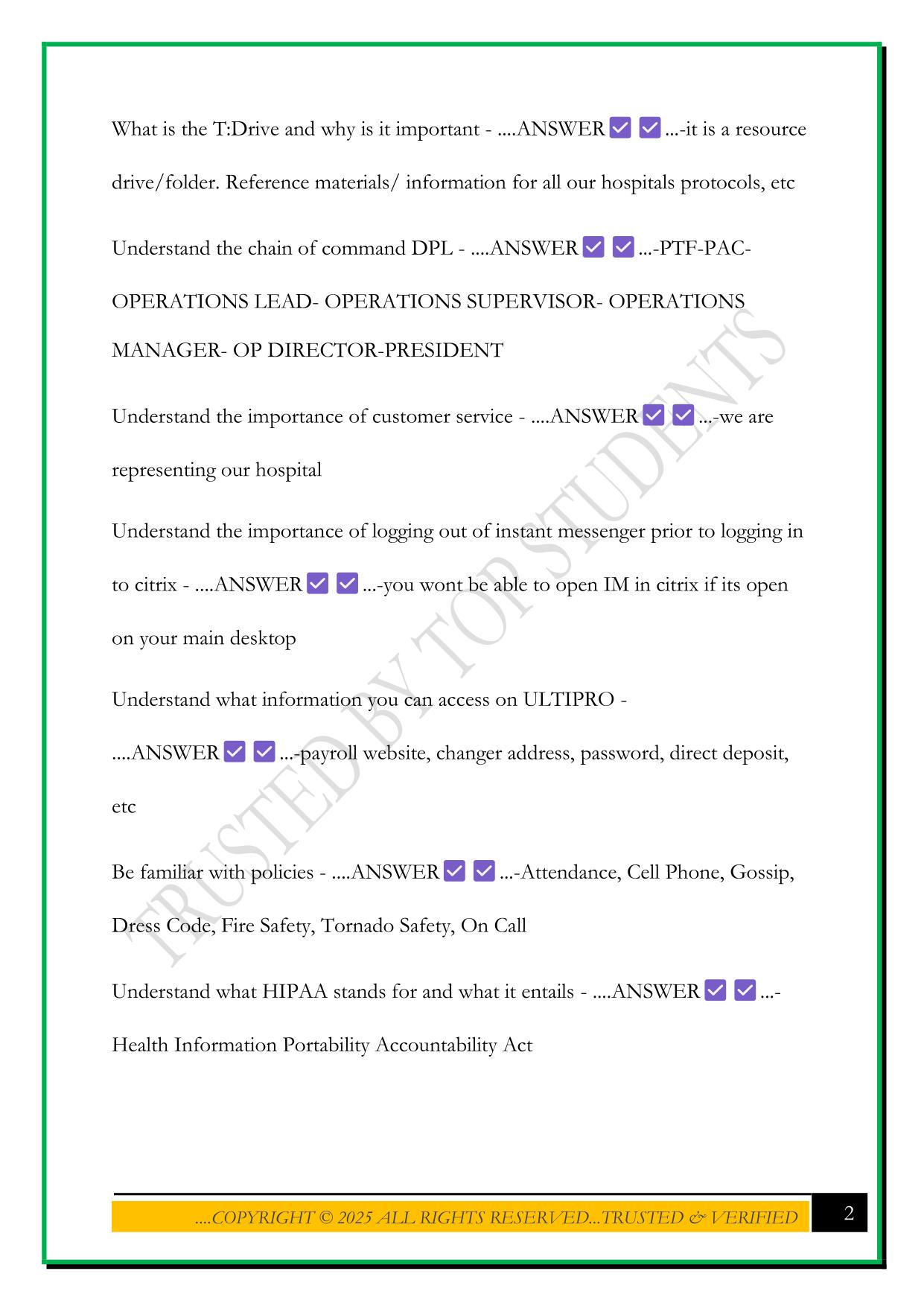 AIRMETHODS PAC STUDY GUIDE 2025 QUESTIONS AND ANSWERS