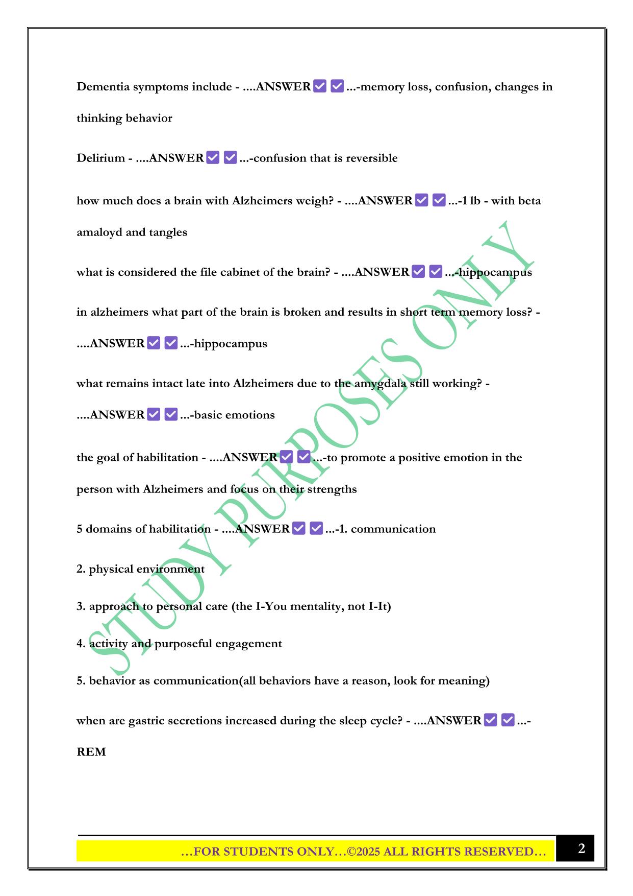NCOA Quiz 2 2025 Questions and Answer