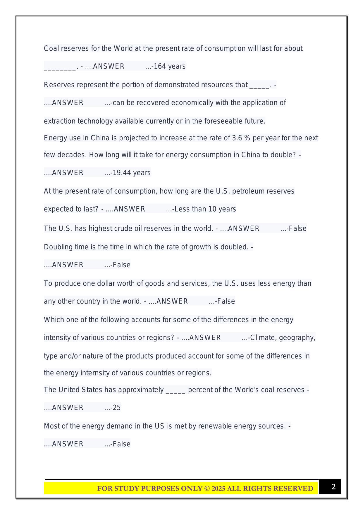 EGEE 102 - Exam 1 2025 Questions and Answers